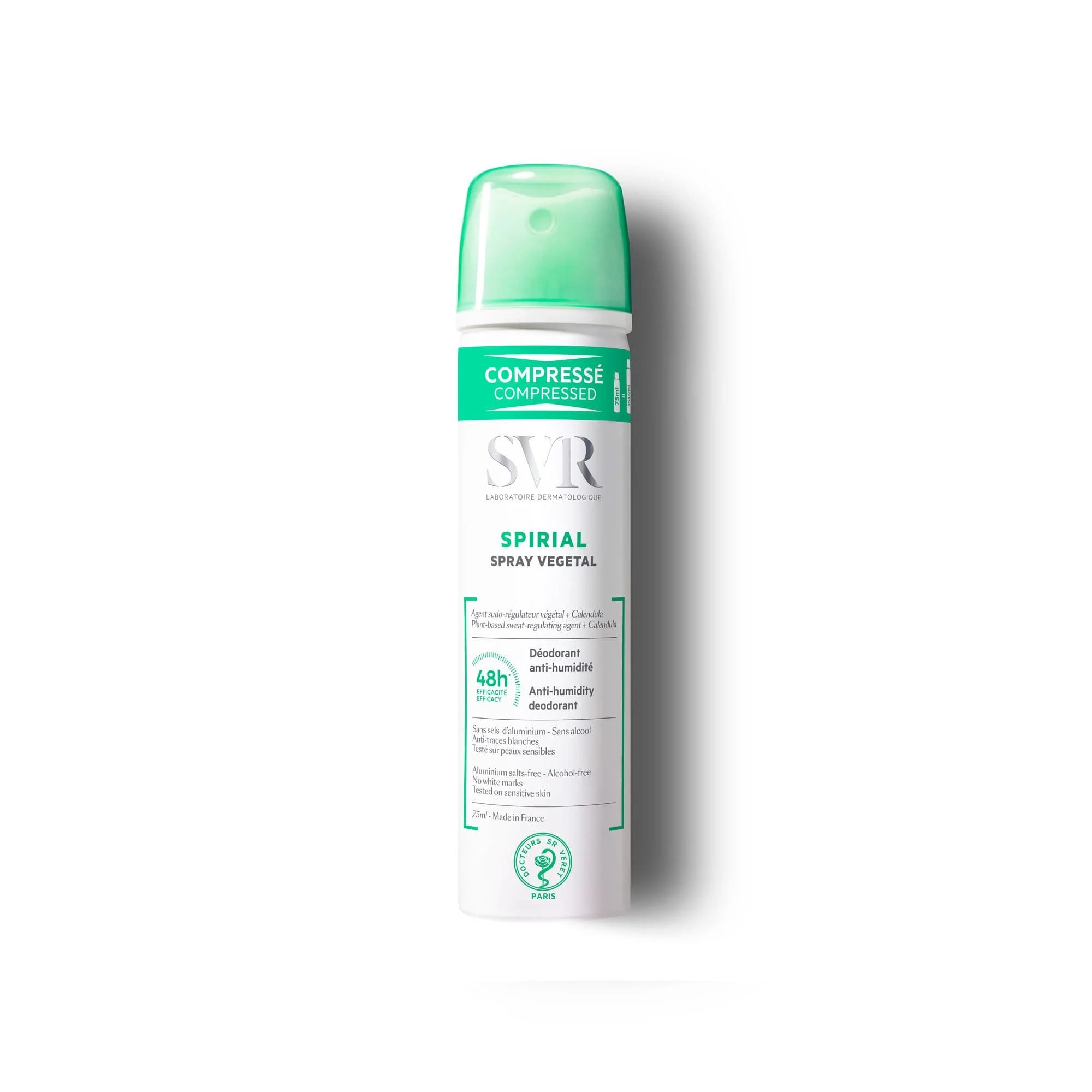 SVR Spirial Spray Vegetal - Dedorante Spray - 75 ml
